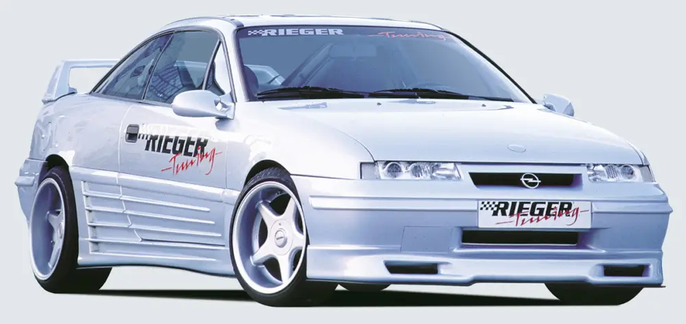 Nová Kolekce Rieger boční práh widebody I mont. strana levá pro Opel Calibra A 3-dvéř., r.v. 03/90-, plast ABS bez povrchové úpravy