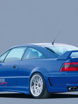 Rieger spoiler pod zadní nárazník widebody II pro Opel Calibra A 3-dvéř. r.v. 03/90-, GFK (laminát), levý Přímo Od Výrobce
