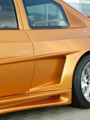 Rieger dveřní díl widebody II pro Opel Kadett E 3-dvéř., 09/88-09/95, GFK (laminát), mont. strana levá Přímo Od Výrobce