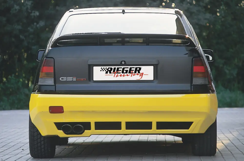 Rieger zadní nárazník pro Opel Kadett E 3-dvéř., GFK (laminát) Hit Sezóny