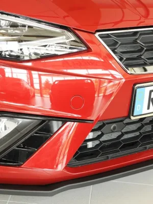 Rieger lipa pod přední nárazník pro Seat Ibiza KJ 5-dvéř., 01/17-, plast ABS bez povrchové úpravy Omezená Nabídka