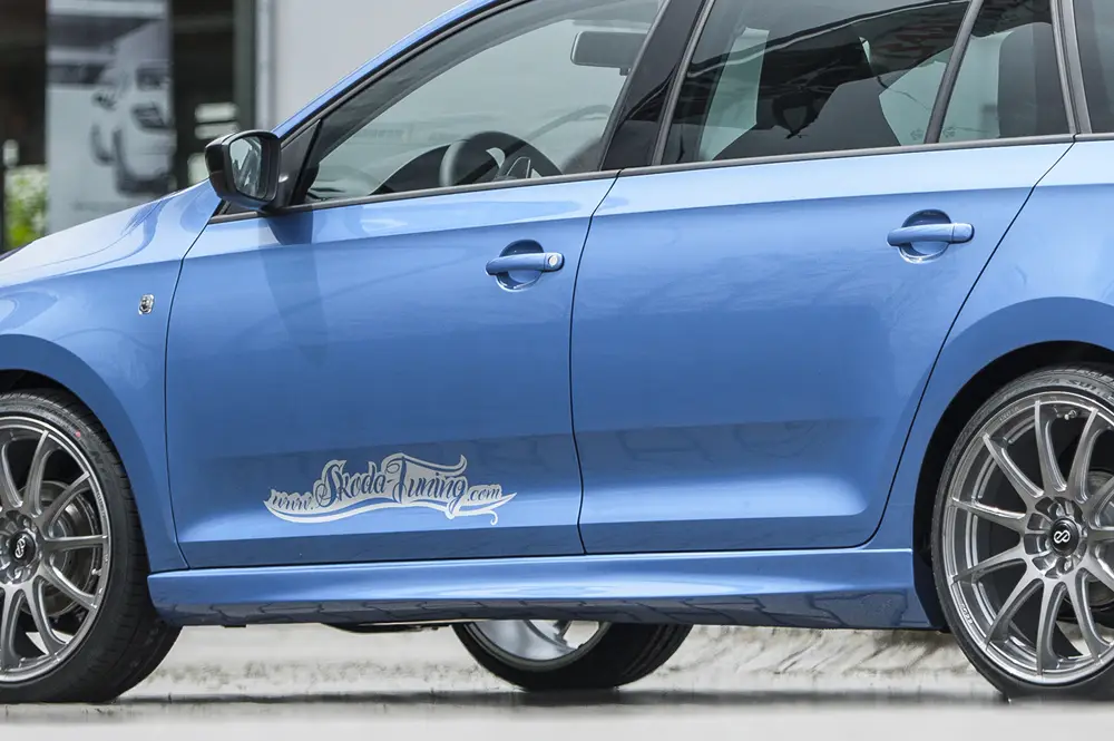 Objednat Nyní Rieger boční práh mont. strana levá pro Škoda Rapid NH notchback, spaceback vč. faceliftu, r.v. 05/17-, 07/12-04/17, plast ABS bez povrchové úpravy