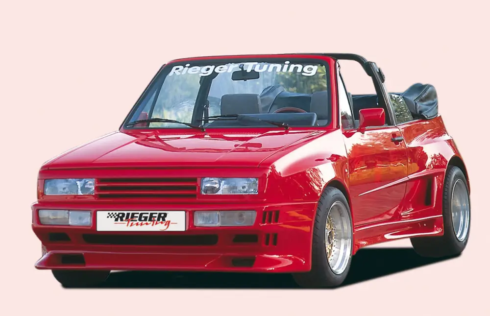 Vrácení Zdarma Rieger blatník widebody II pro Volkswagen Golf 1 kabriolet, GFK (laminát), mont. strana levá
