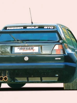Rieger zadní nárazník pro Volkswagen Golf 2, GFK (laminát), widebody II Rychlé Dodání