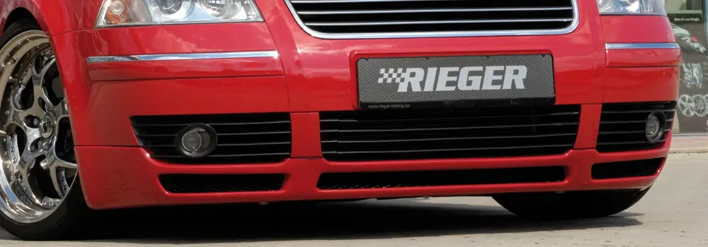 Top Prodej Rieger spoiler pod přední nárazník pro Volkswagen Passat 3BG combi, sedan, plast ABS bez povrchové úpravy, mimo Turbo