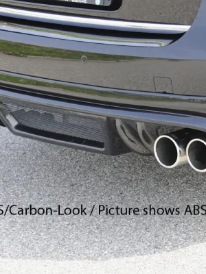 Rieger spoiler pod zadní nárazník pro Volkswagen Passat 3C combi před faceliftem r.v. 03/05-07/10, plast ABS bez povrchové úpravy, pro dvojité koncovky na obou stranách Nízká Cena
