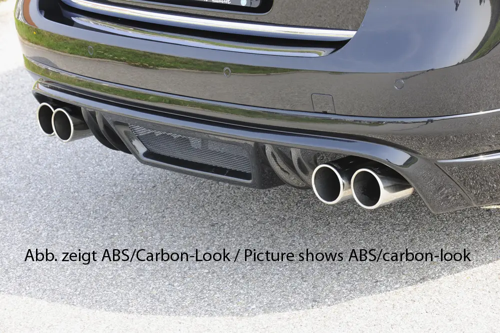 Rieger spoiler pod zadní nárazník pro Volkswagen Passat 3C combi před faceliftem r.v. 03/05-07/10, plast ABS bez povrchové úpravy, pro dvojité koncovky na obou stranách Nízká Cena