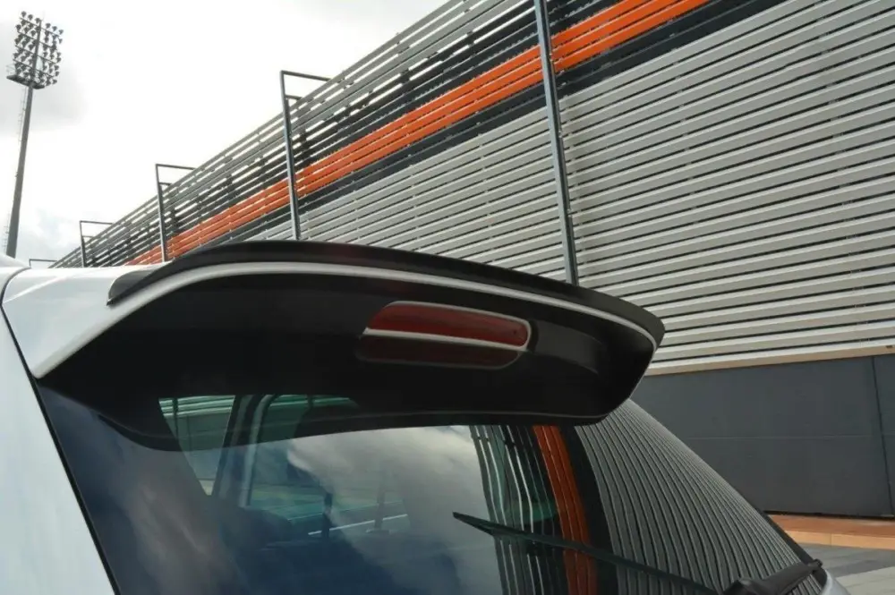 Zlevněný Maxton Design prodloužení spoileru pro Volkswagen Tiguan Mk2 R-Line, černý lesklý plast ABS
