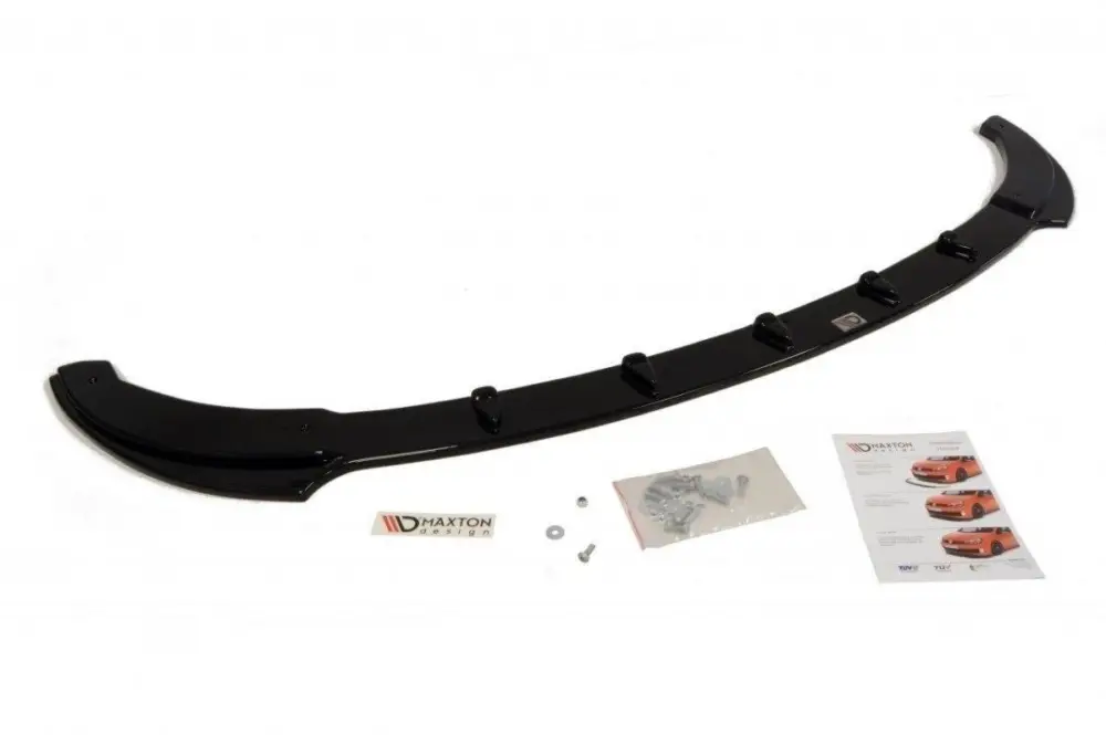 Maxton Design spoiler pod přední nárazník pro BMW Z4 E85/86FL, černý lesklý plast ABS, s žebrováním Hit Sezóny