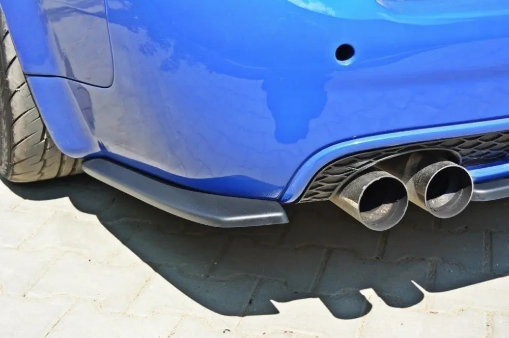 Akce Maxton Design boční difuzory pod zadní nárazník pro Audi RS6 C5, černý lesklý plast ABS