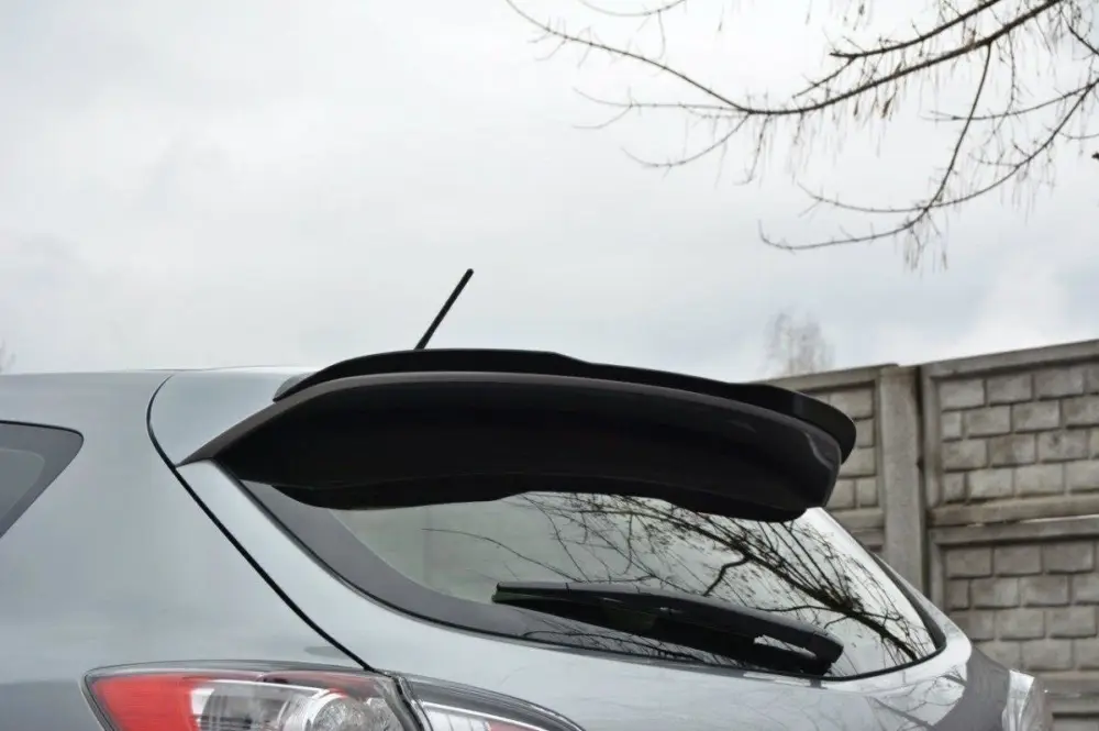 Maxton Design prodloužení spoileru pro Mazda 3 Mk2, černý lesklý plast ABS Bezpečná Platba