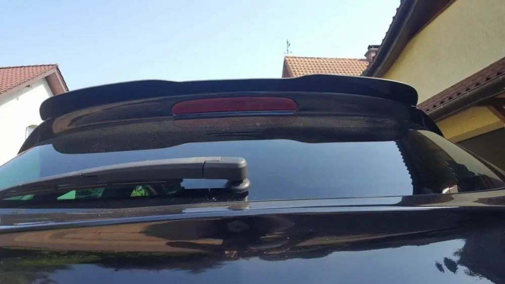 Maxton Design prodloužení spoileru pro Opel Astra J (Mk4), černý lesklý plast ABS Oblíbený