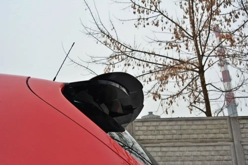 Oblíbený Maxton Design prodloužení spoileru pro Seat Leon Mk2, černý lesklý plast ABS