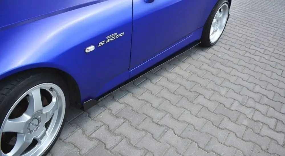 Finální Výprodej Maxton Design "Racing" difuzory pod boční prahy pro Honda S2000, plast ABS bez povrchové úpravy
