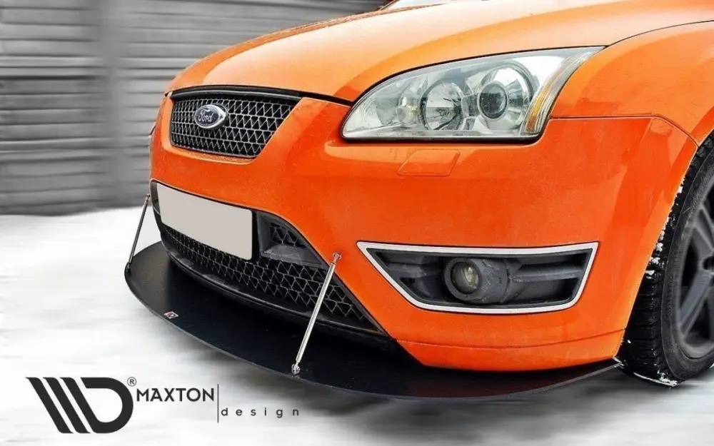 Speciální Cena Maxton Design "Racing" spoiler pod přední nárazník pro Ford Focus ST Mk2, plast ABS bez povrchové úpravy