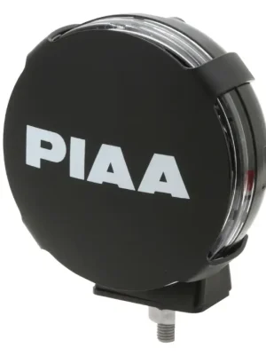 Originální PIAA černý plastový kryt s logem pro kulaté přídavné LED světlomety PIAA řady LP, typ světlometu PIAA LP560