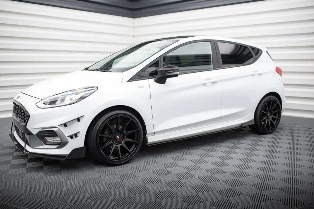 Levný Maxton Design "Racing" difuzory pod boční prahy ver.1 pro Ford Fiesta, Fiesta ST Mk8, plast ABS bez povrchové úpravy
