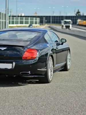 Časově Omezené Maxton Design boční difuzory pod zadní nárazník pro Bentley Continental GT Mk1, černý lesklý plast ABS, r.v. 2009-2012