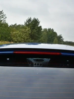 Cenový Hit Maxton Design prodloužení spoileru pro Alfa Romeo 156 GTA, černý lesklý plast ABS