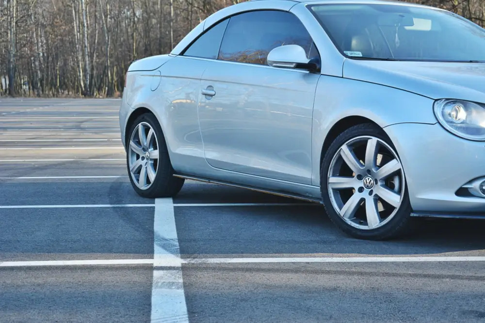 Maxton Design difuzory pod boční prahy pro Volkswagen Eos Mk1, černý lesklý plast ABS Cenová Bomba