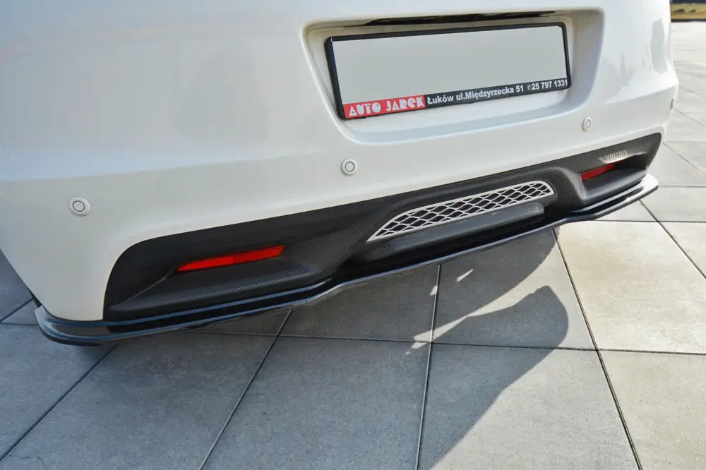 Maxton Design středový spoiler zadního nárazníku pro Honda CR-Z, černý lesklý plast ABS Horká Nabídka