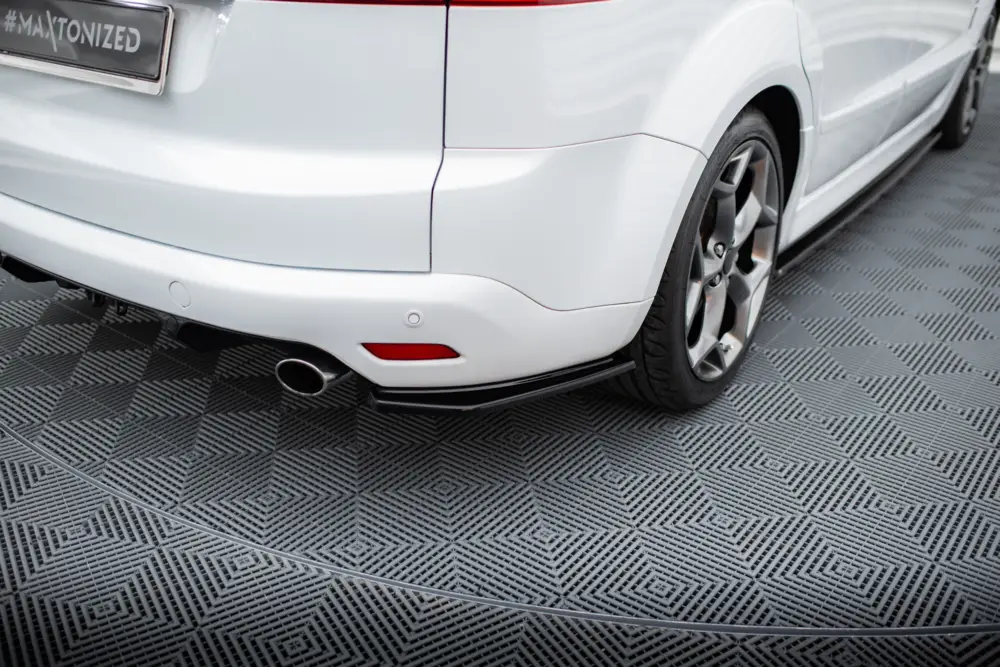 Top Prodej Maxton Design boční difuzory pod zadní nárazník pro Ford S-Max Mk1 Facelift, černý lesklý plast ABS