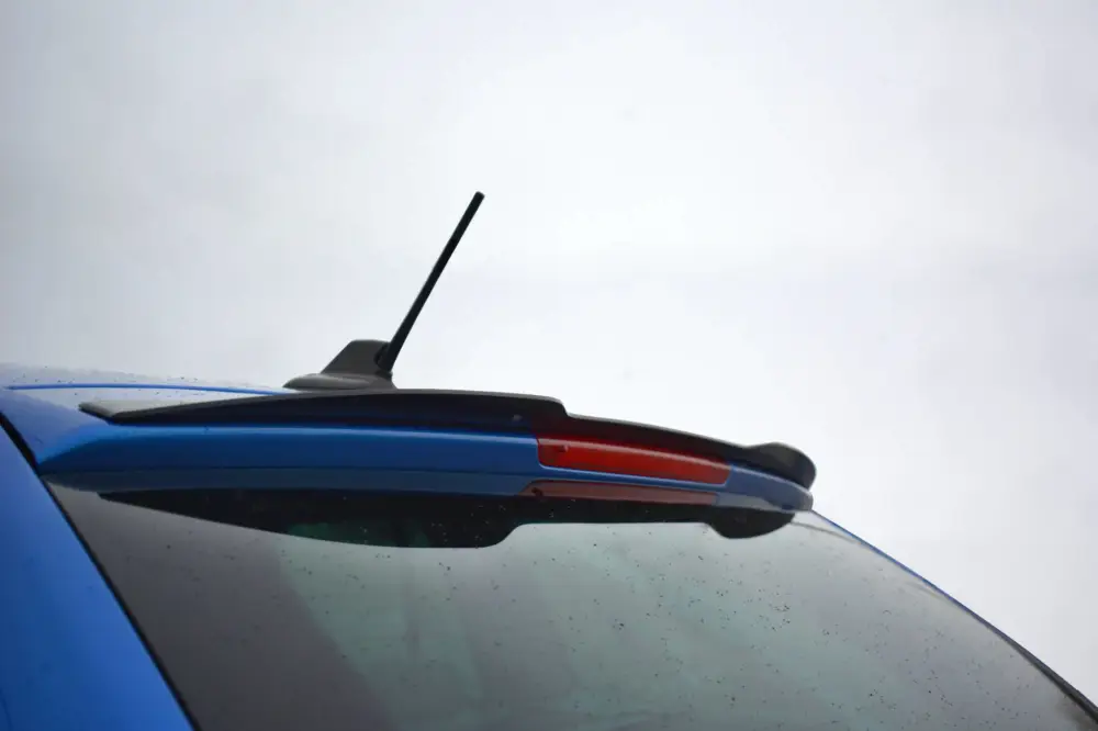 Maxton Design prodloužení spoileru pro Škoda Octavia RS Mk2, Mk2 Facelift, černý lesklý plast ABS, Combi Must-Have