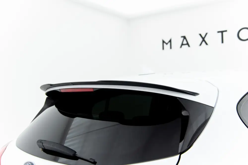 Nejlepší Cena Maxton Design prodloužení spoileru pro Ford Focus Mk4, černý lesklý plast ABS, Hatchback