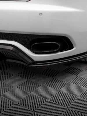 Aktuální Maxton Design boční difuzory pod zadní nárazník ver.2 pro Maserati Granturismo, černý lesklý plast ABS