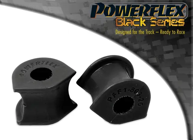 Silentbloky Powerflex Black Series PFF1-803-20BLK pro Alfa Romeo Spider 916 "Uložení před. stabilizátoru (95-02) 20 mm", pozice na diagramu: 3 Akce