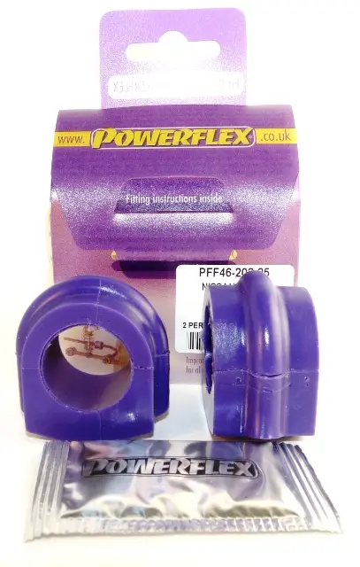 Silentbloky Powerflex PFF46-202-25 pro Nissan 200SX S15 "Uložení před. stabilizátoru 25 mm", pozice na diagramu: 2 Must-Have