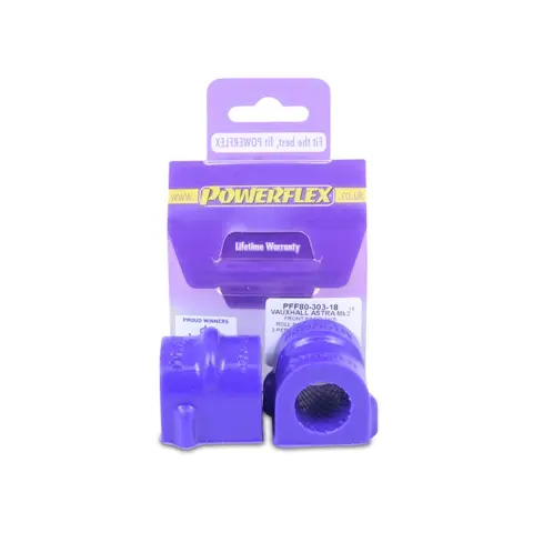 Rychlé Dodání Silentbloky Powerflex PFF80-303-18 pro Vauxhall / Opel Kadett E "Uložení před. stabilizátoru 18 mm", pozice na diagramu: 3