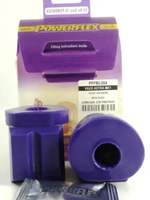 Značkový Silentbloky Powerflex PFF80-304 pro Vauxhall / Opel Kadett D "Front Wishbone Inner Bush (Rear)", pozice na diagramu: 2