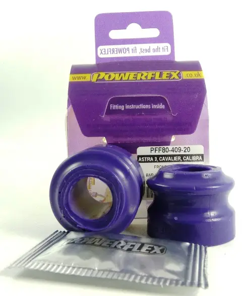 Silentbloky Powerflex PFF80-409-20 pro Vauxhall / Opel Vectra A "Front Anti Roll Bar Eye Bolt Bush 20 mm", pozice na diagramu: 5 Víkendová Akce