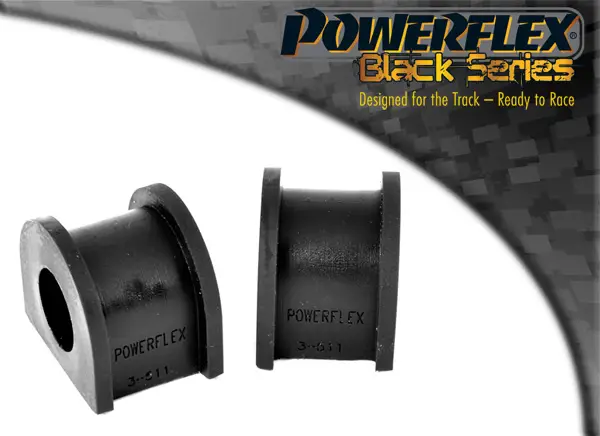 Expresní Doručení Silentbloky Powerflex Black Series PFR3-511-19BLK pro Volkswagen Jetta Mk4 4 Motion "Rear Anti Roll Bar Mounting 19mm", pozice na diagramu: 6