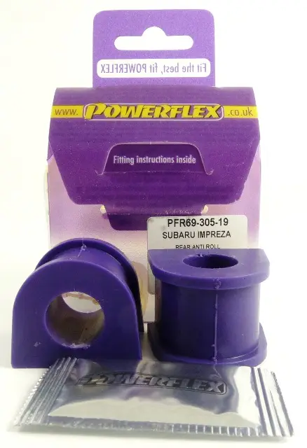 Tovární Cena Silentbloky Powerflex PFR69-305-19 pro Subaru Outback r.v. 1998-2003 "Uložení zad. stabilizátoru v karoserii 19mm", pozice na diagramu: 13