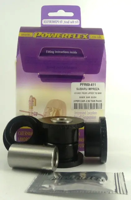Silentbloky Powerflex PFR69-411 pro Subaru Outback r.v. 1998-2003 "Rear Upper Lateral Tie Bar Inner", pozice na diagramu: 11 Vysoce Kvalitní