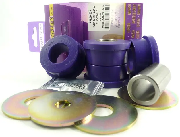Koupit Online Silentbloky Powerflex PFR69-506 pro Subaru Impreza Turbo vč. WRX "Rear Trailing Arm Front Bush", pozice na diagramu: 6