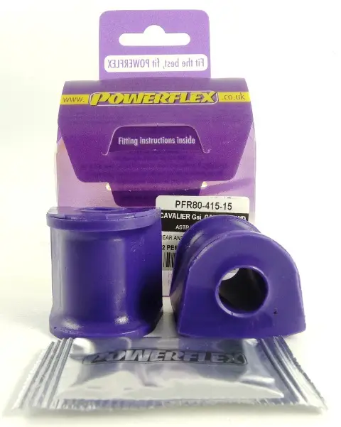 Ihned K Objednání Silentbloky Powerflex PFR80-415-15 pro Vauxhall / Opel Astra Mk3 (F) "Rear Anti Roll Bar Mount (inner) 15mm", pozice na diagramu: 8