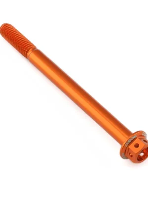 Nejprodávanější Pro-Bolt hliníkový šroub s šestihrannou hlavou 12 mm, závitem M6 x 1,00 mm a délkou závitu 75 mm, barva: oranžová