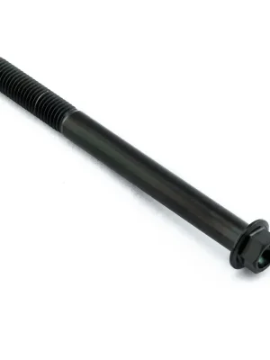 Akční Nabídka Pro-Bolt titanový šroub s šestihrannou hlavou se závitem M7 x 1,00 mm a délkou 80 mm, barva: černá