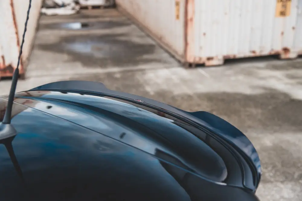 Maxton Design prodloužení spoileru pro Mini Countryman R60, černý lesklý plast ABS Expresní Doručení