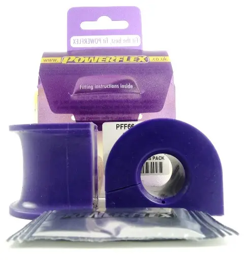 Silentbloky Powerflex PFF66-102-19 pro Saab 9000 r.v. 1985-1998 "Uložení před. stabilizátoru 19mm", pozice na diagramu: 2 Hit Sezóny