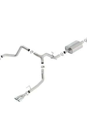 Speciální Cena Borla Cat-Back výfukový systém "S-Type" pro GMC Sierra 1500 5,3l V8, s aut. převodovkou, 2WD/AWD, EC/SB 78,8", CC/SHB 69,3", 147,4" WB, r.v. 2019-2020, vč. Trail Boss