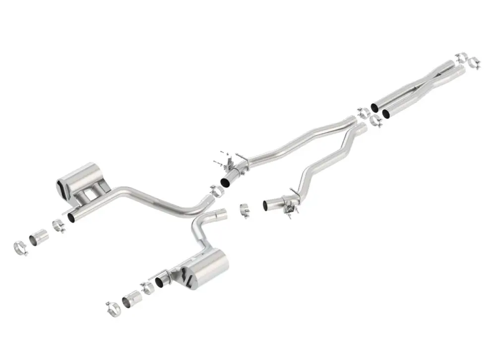 Borla Cat-Back výfukový systém "ATAK" pro Dodge Charger SRT 392/Daytona 392/Scat Pack 6,4l V8 (s MDS) s aut./man. převodovkou, RWD, 4-dvéř., r.v. 2015-2020 Speciální Cena