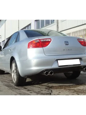 Autentický Fox Sportauspuff koncový tlumič výfuku s koncovkou 2x76 Typ 16 na obou stranách pro Seat Exeo 2,0l TFSI s motorem 2.0
