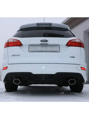 Fox Sportauspuff koncový tlumič výfuku s koncovkou 115x85 Typ 32 na obou stranách pro Ford Focus III 2012- s motorem 1.0 Oblíbený