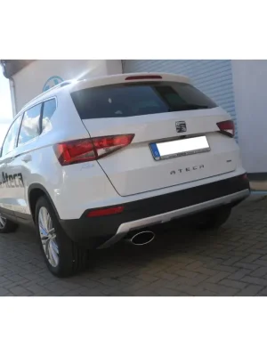 Akční Nabídka Fox Sportauspuff koncový tlumič výfuku s koncovkou 160x90 Typ 38 pro Seat Ateca 4X4 2016- s motorem 2.0 TDI