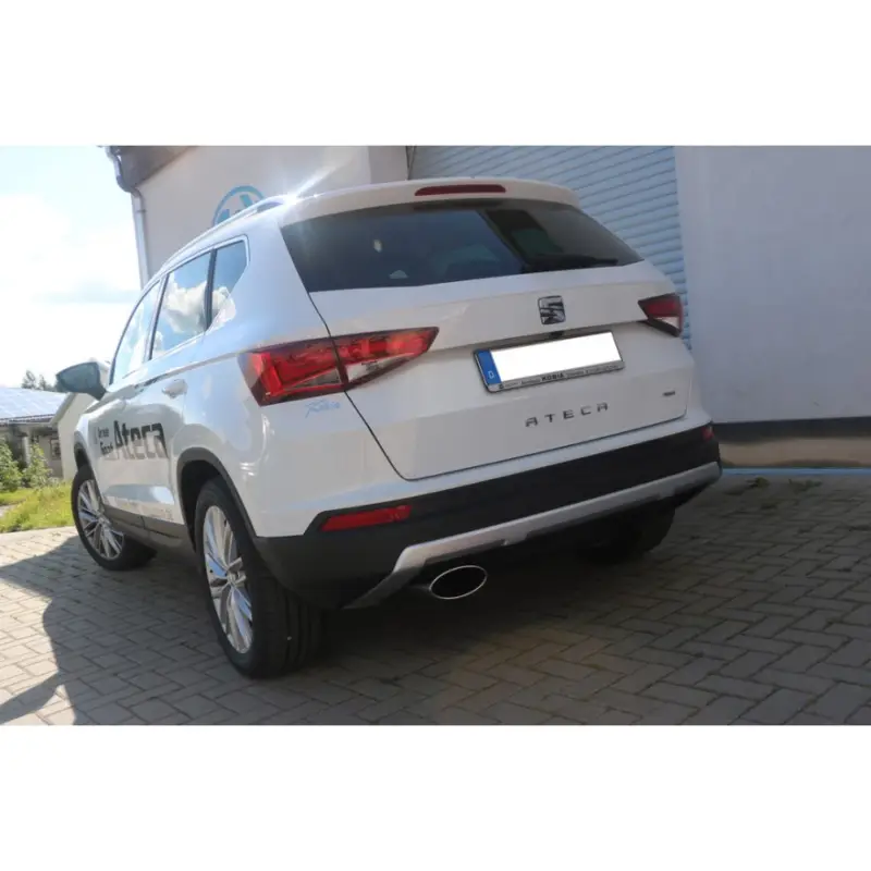 Akční Nabídka Fox Sportauspuff koncový tlumič výfuku s koncovkou 160x90 Typ 38 pro Seat Ateca 4X4 2016- s motorem 2.0 TDI