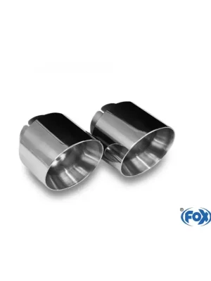 Super Cena Fox Sportauspuff sada koncovek pro nasazení pro Hyundai i30 Ns motorem 2.0